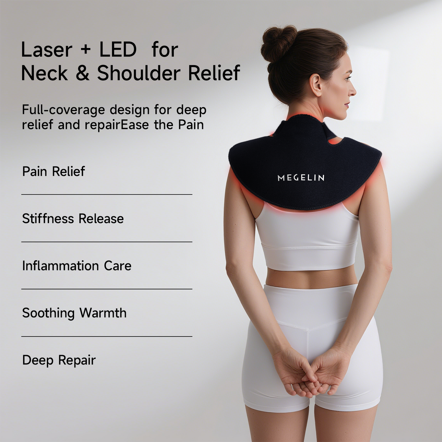 OralPure™ Neck & Shoulder Relief LED Wear