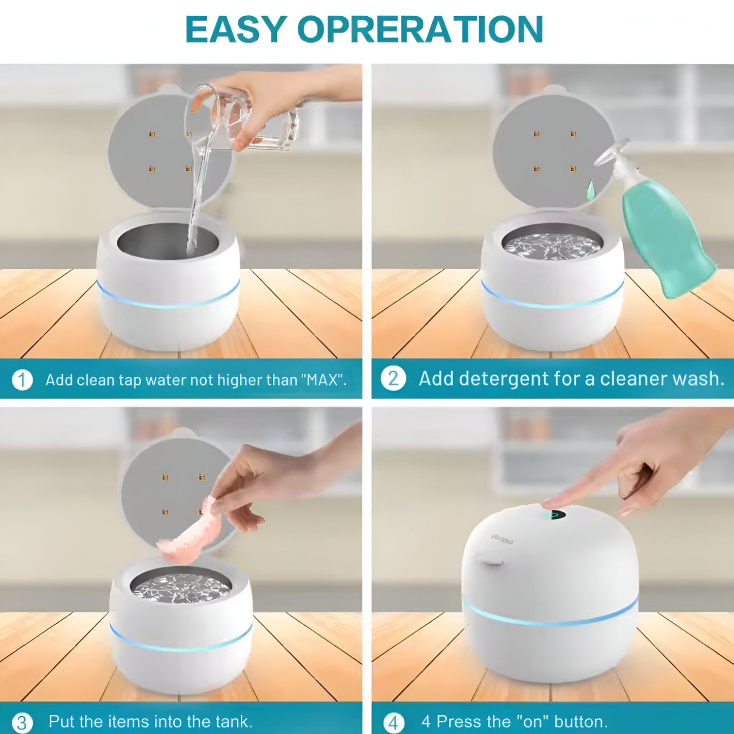 MediClean™ – Ultrasonic Multi-Purpose Cleaner