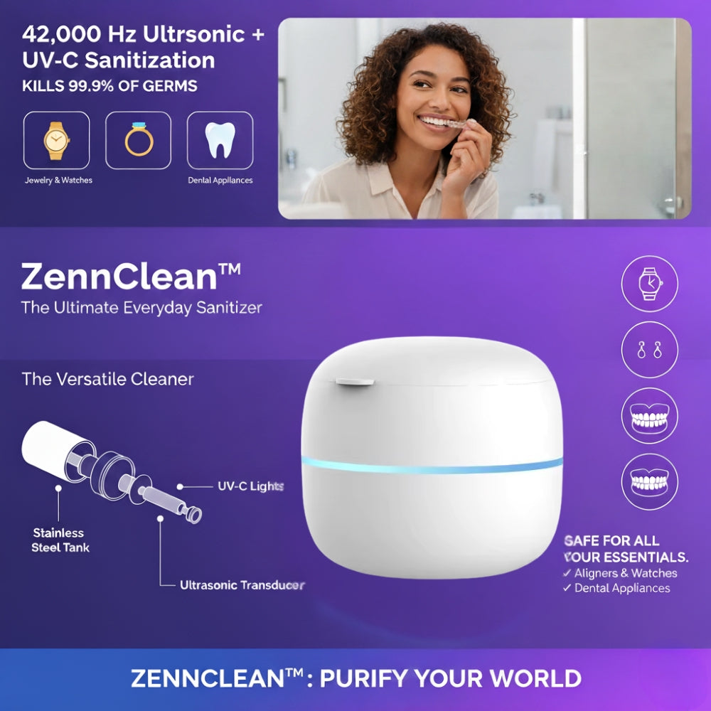 MediClean™ – Ultrasonic Multi-Purpose Cleaner